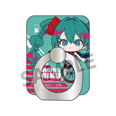 『初音ミク レーシングミク 2025』JCL TEAM UKYO 応援 ちょこぷに Ver. スマホリング