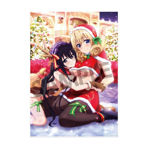 『ハイスクールD×D HERO』ビジュアルアクリルプレート vol.2 オーフィス&ルフェイ クリスマスデュエット ver.