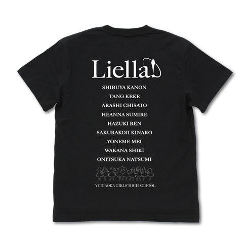 『ラブライブ!スーパースター!! 』Liella! Tシャツ/BLACK【202405再販】