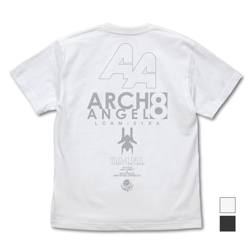 『機動戦士ガンダムSEED』地球連合軍第8機動艦隊アークエンジェルTシャツ WHITE