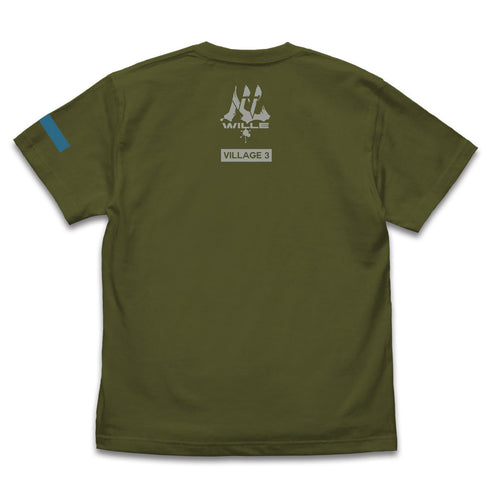『エヴァンゲリオン』クレーディト Tシャツ MOSS【202406再販】