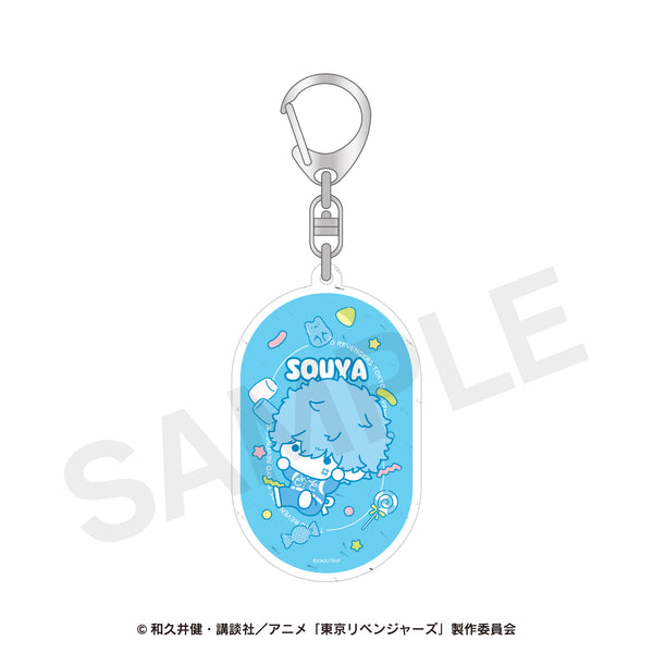 『東京リベンジャーズ』ラメアクリルキーホルダー(ぷにきゅ~と) 03.河田ソウヤ