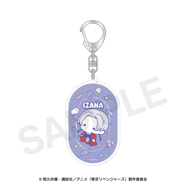 『東京リベンジャーズ』ラメアクリルキーホルダー(ぷにきゅ~と) 04.黒川イザナ