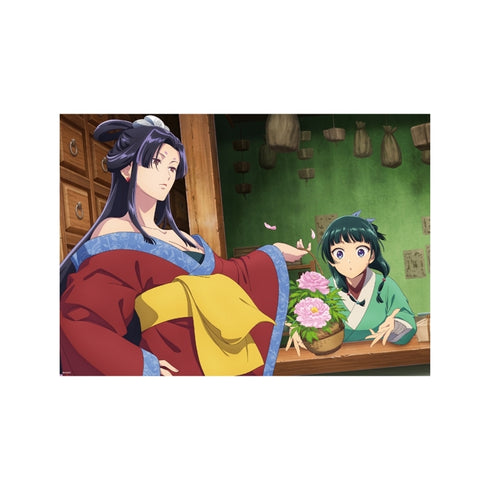 『薬屋のひとりごと』クリアポスター(牡丹)