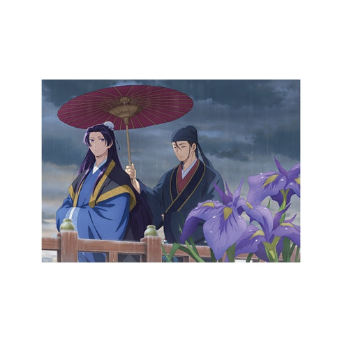 『薬屋のひとりごと』クリアポスター(花菖蒲)