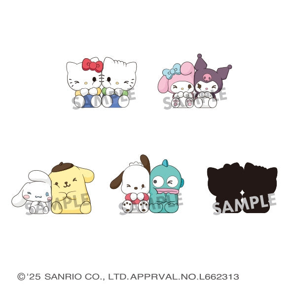 『サンリオキャラクターズ』ぴたきゅーと 4個入りBOX