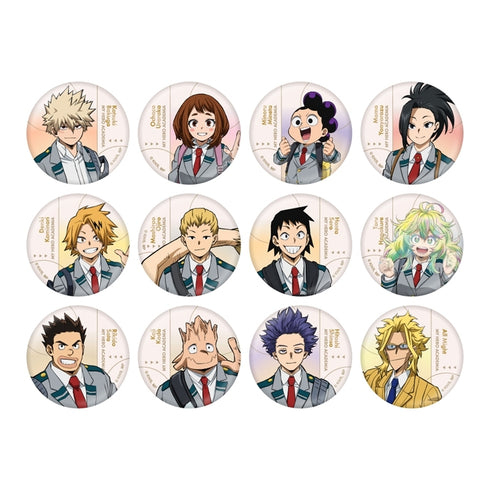 『僕のヒーローアカデミア』エピローグビジュアル トレーディング箔押し缶バッジ B 【全12種】BOX