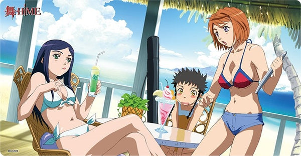 『舞-HiME』キャラクター万能ラバーマットスリム 「サマーリゾート」