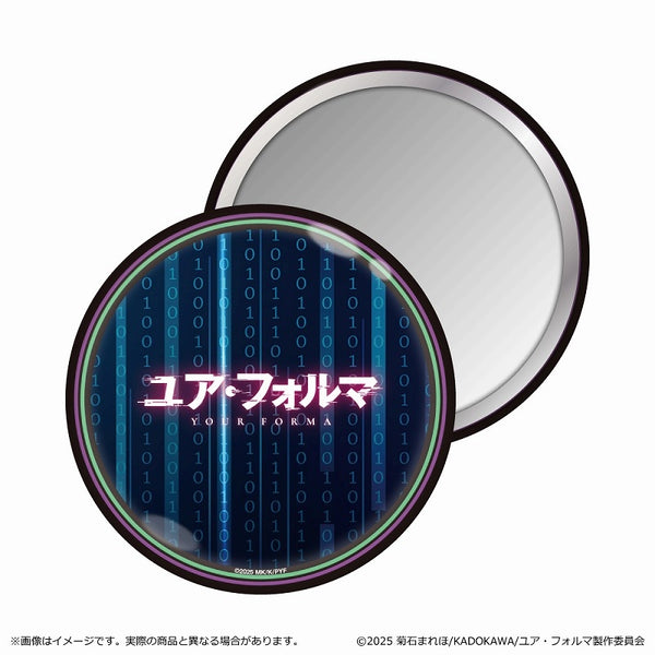 『ユア・フォルマ』缶ミラー/ロゴ