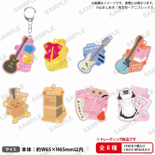 『ぼっち・ざ・ろっく!』トレーディングアクリルキーホルダー モチーフver. BOX