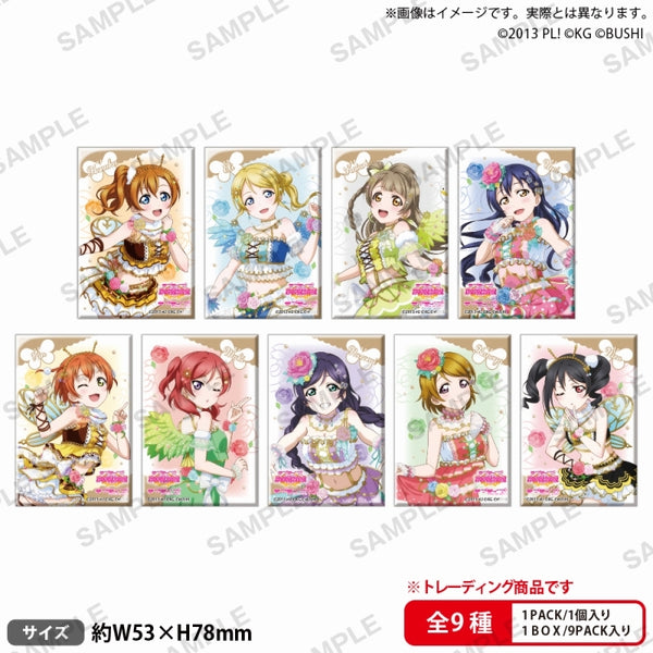 『ラブライブ!スクールアイドルフェスティバル』しかくい缶バッジコレクション μ's 春の訪れver. BOX