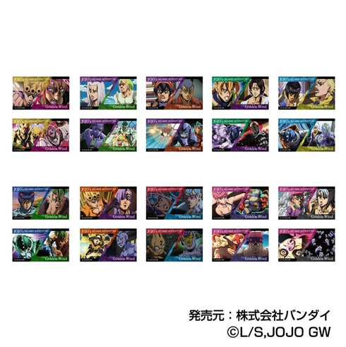 《JoJo的奇妙冒險》黃金之風 記憶剪影貼紙 Vol.2 禮盒組