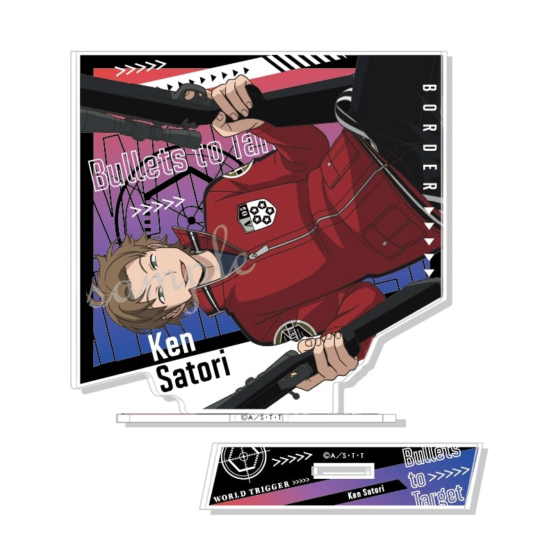 ワールドトリガー Bullets to Target アニメイト グッズ ワールドトリガー』 Bullets to Target アクリルスタンド 1.佐鳥賢