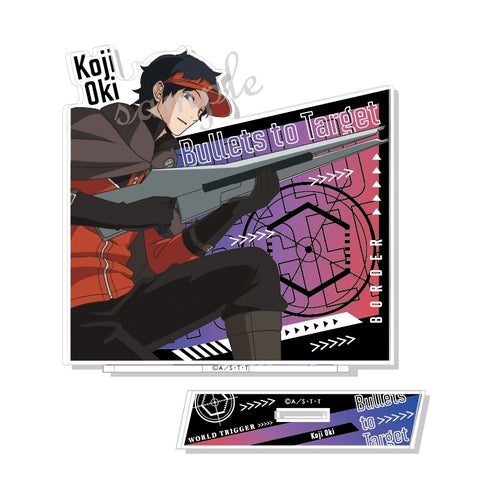『ワールドトリガー』 Bullets to Target アクリルスタンド 3.隠岐孝二