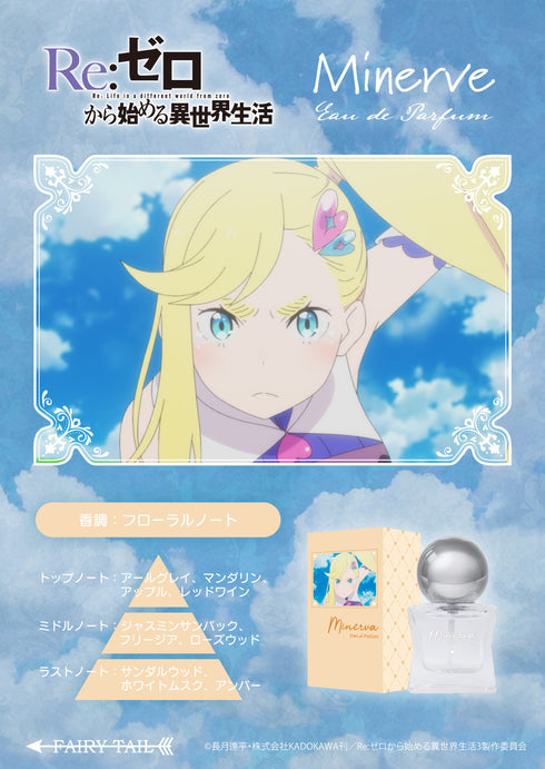 『Re:ゼロから始める異世界生活』オードパルファム ミネルヴァ