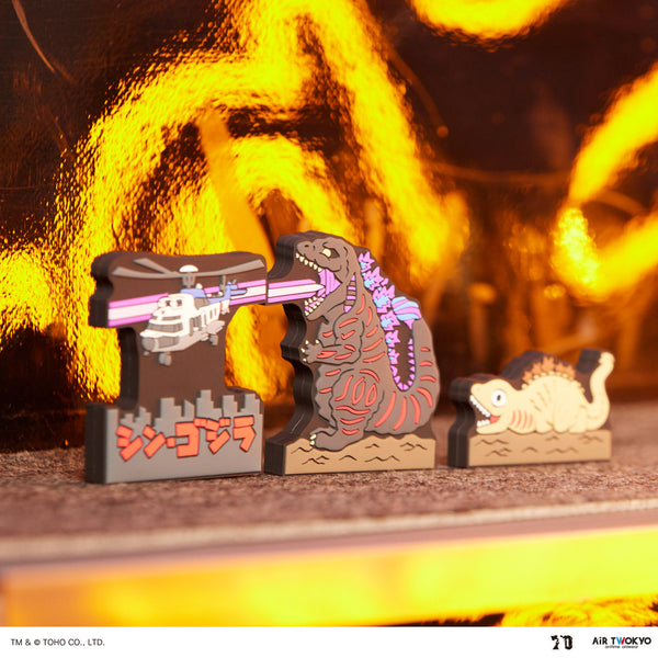 『ゴジラ70周年記念』『シン・ゴジラ』ラバーフィギュアセット