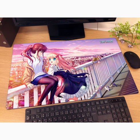 『リトルバスターズ!』ラバーマット (棗鈴&神北小毬)