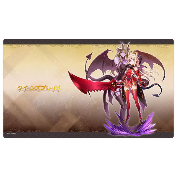『クイーンズブレイド UNLIMITED』ラバーマット (逢魔の女王 アルドラ)