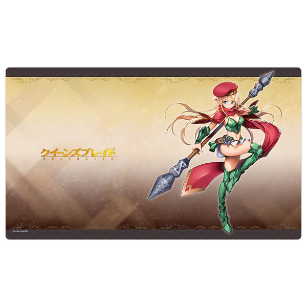 『クイーンズブレイド UNLIMITED』ラバーマット (戦闘教官 アレイン)