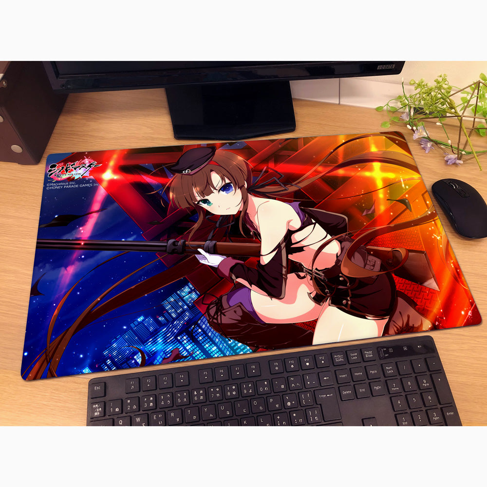 シノビマスター 閃乱カグラ NEW LINK』ラバーマット (両備/爆乳祭・参