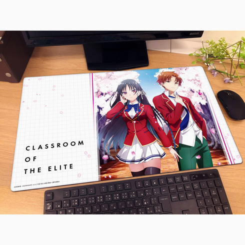 『ようこそ実力至上主義の教室へ』ラバーマット (綾小路清隆&堀北鈴音/桜)