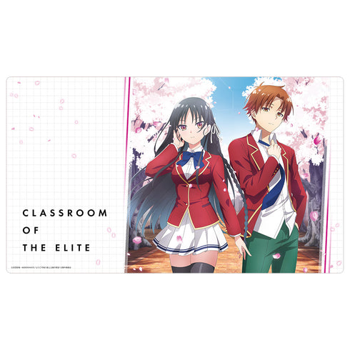 『ようこそ実力至上主義の教室へ』ラバーマット (綾小路清隆&堀北鈴音/桜)