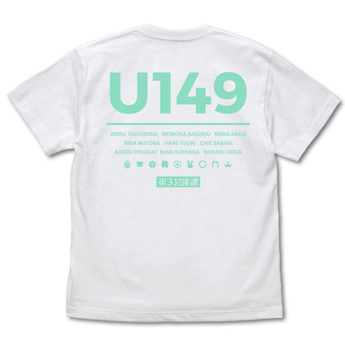 『アイドルマスター シンデレラガールズ U149』U149 第3芸能課 Tシャツ WHITE