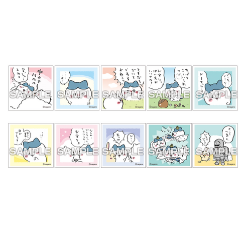 《Chikawa》Chikawa 集貼紙口香糖 4 盒裝