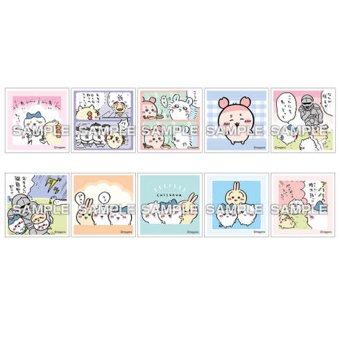 《Chikawa》Chikawa 集貼紙口香糖 4 盒裝