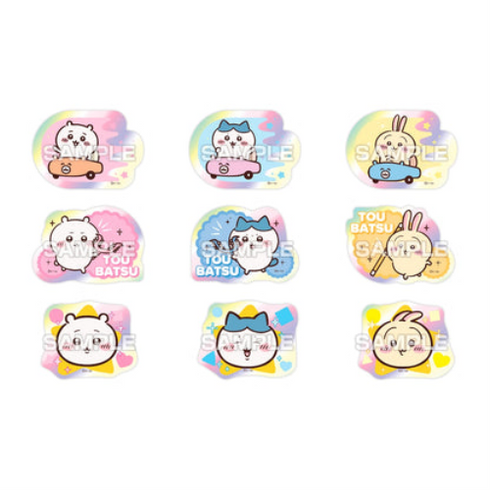 『ちいかわ』ちいかわキャラカットステッカーガムときめきレインボー BOX