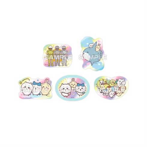 『ちいかわ』ちいかわキャラカットステッカーガムときめきレインボー BOX