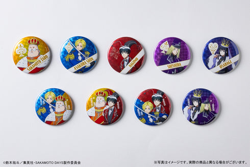 『SAKAMOTO DAYS』きらきら缶バッジコレクション トランプVer.【BOX】