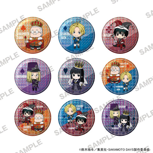 『SAKAMOTO DAYS』きらきら缶バッジコレクション トランプ(ミニ)Ver.【BOX】