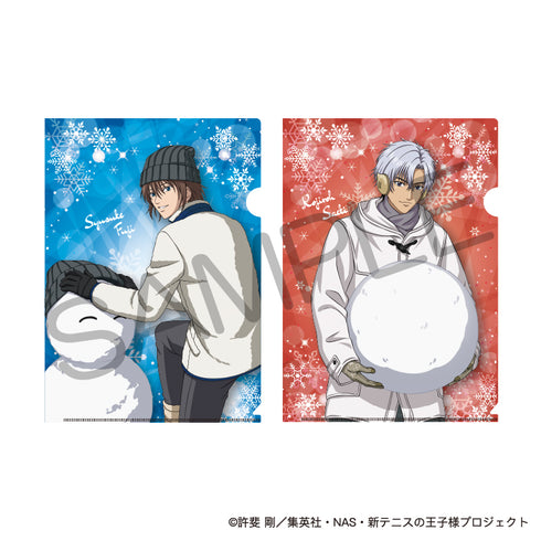 『新テニスの王子様』A4クリアファイル2枚セット 雪遊びver. 不二周助&佐伯虎次郎