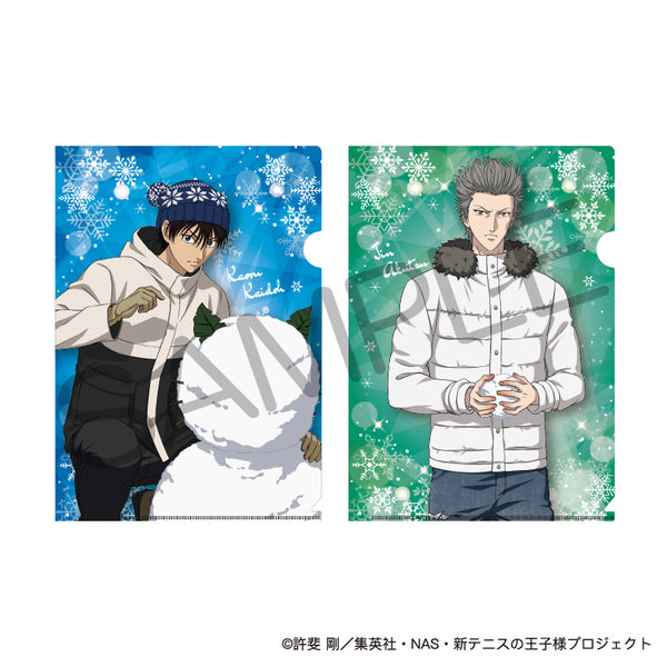『新テニスの王子様』A4クリアファイル2枚セット 雪遊びver. 海堂 薫&亜久津 仁
