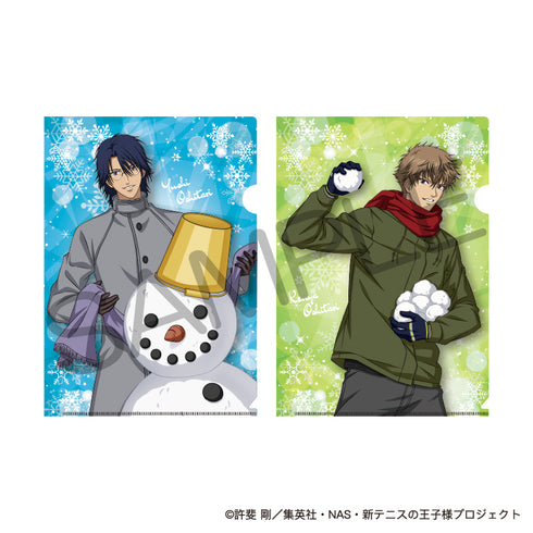 『新テニスの王子様』A4クリアファイル2枚セット 雪遊びver. 忍足侑士&忍足謙也