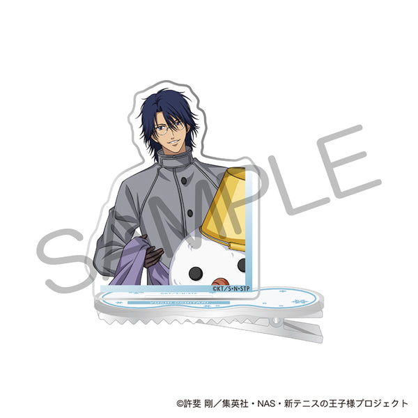 『新テニスの王子様』キャラのるヘアクリップ 雪遊びver. 忍足侑士