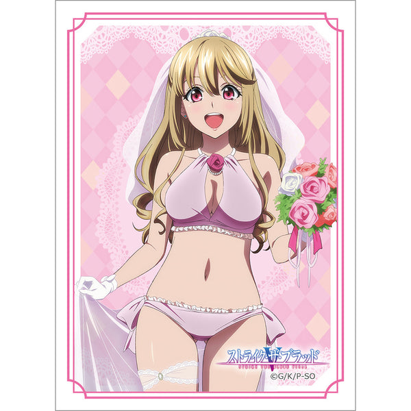 "Strike the Blood" Original Art Card Sleeve (Asagi / Wedding Swimsuit)