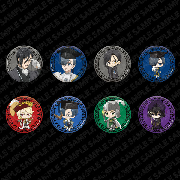 『黒執事 -寄宿学校編-』キラキラ缶バッジ【BOX】