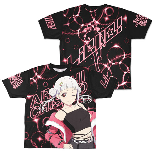 『ラブライブ!スーパースター!!』描き下ろし 嵐千砂都 両面フルグラフィックTシャツ【202406再販】