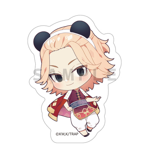 『東京リベンジャーズ』ダイカットステッカー (佐野万次郎/パンダ耳チャイナ)