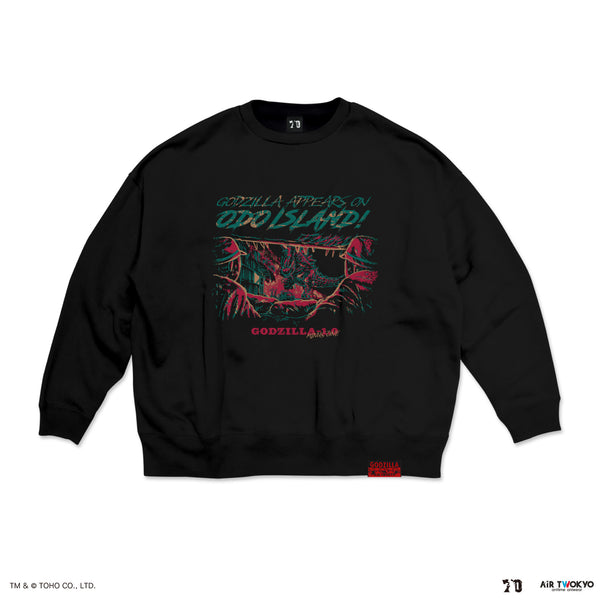 『ゴジラ70周年記念』『ゴジラ-1.0』シーンイラストスウェット1(大戸島)