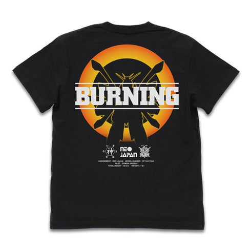 『機動武闘伝Gガンダム』 ゴッドガンダム Tシャツ/BLACK