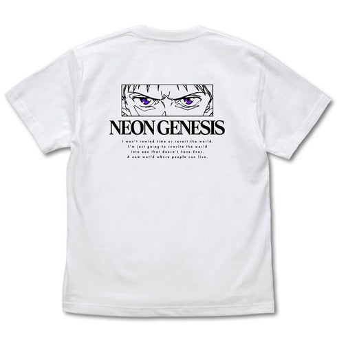 『エヴァンゲリオン』『さようなら、全てのエヴァンゲリオン。』 Tシャツ WHITE