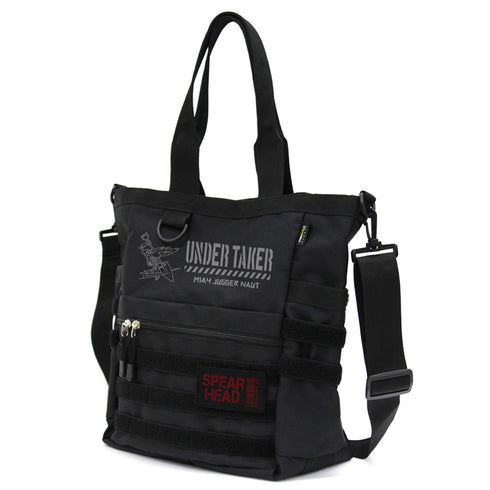 『86―エイティシックス―』〈アンダーテイカー〉パーソナルマーク ファンクショナルトートバッグ BLACK