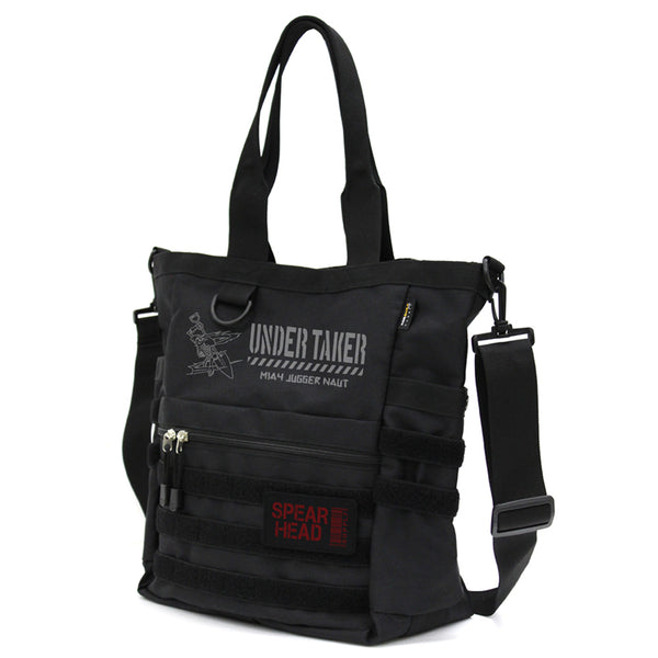 『86―エイティシックス―』〈アンダーテイカー〉パーソナルマーク ファンクショナルトートバッグ BLACK