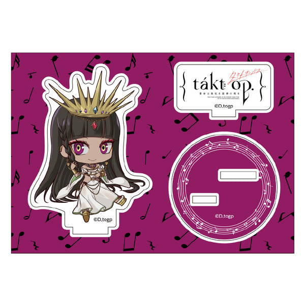 『takt op. 運命は真紅き旋律の街を』ぺたん娘アクリルフィギュア シバの女王ベルキス