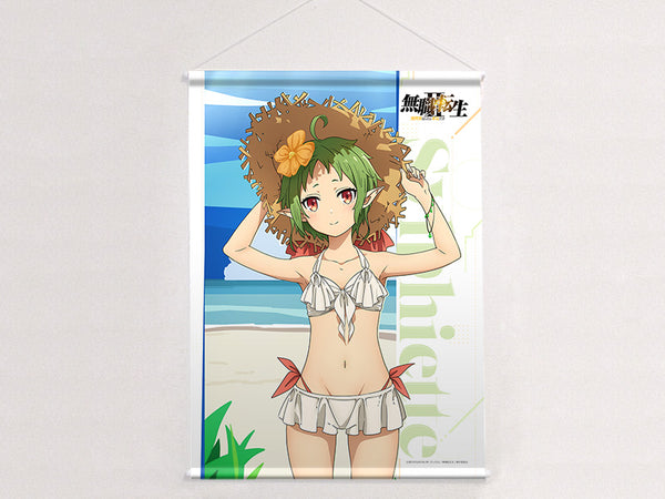 『無職転生Ⅱ ~異世界行ったら本気だす~』描き下ろしB2タペストリー (シルフィエット/水着) Wスエード
