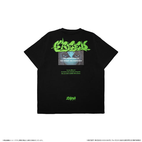 『Re:ゼロから始める異世界生活』XLサイズ AMICIS エキドナTシャツ 黒