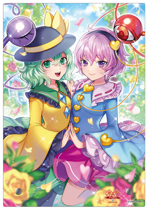 『東方Project』アクリルアートパネル 古明地 さとり&古明地 こいし